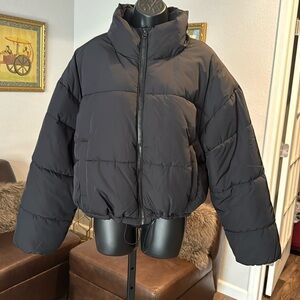 H&M | Divided | Large | Black| 100% Polyester | Winter Jacket